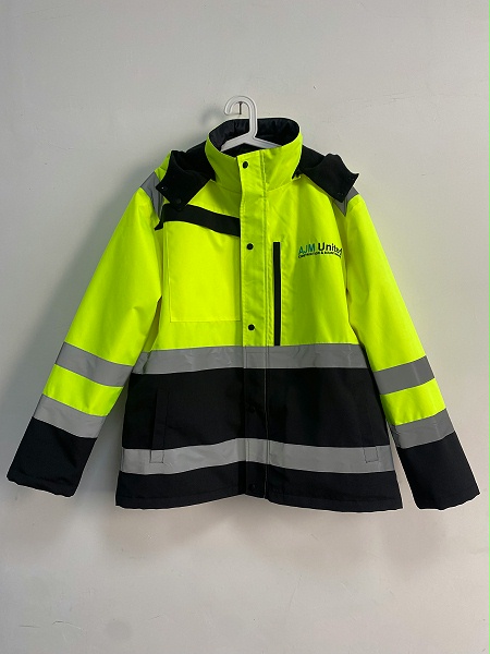 高反光安全服加反光条生产工作服定制冬季冲锋衣定制 派登服饰