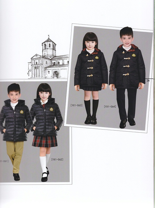 幼儿园服装-冬季幼儿园幼儿校服