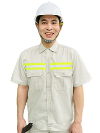 夏季工地工作服定制加反光条工装定制劳保安全服定制 派登服饰